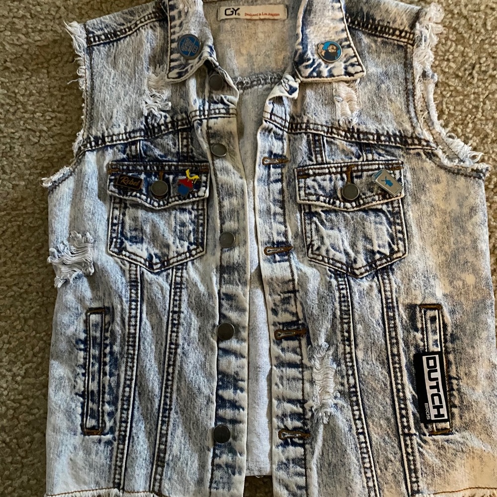 Dutch bro’s jean vest